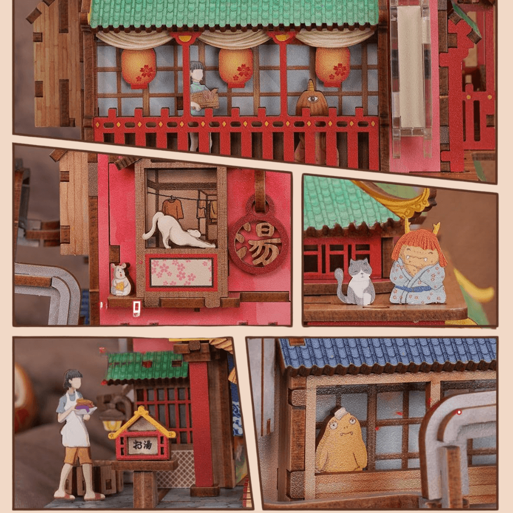 Maison Miniature : Onsen Saga EcoCraft