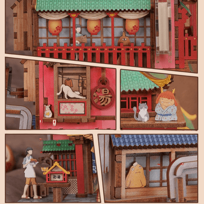 Maison Miniature : Onsen Saga EcoCraft