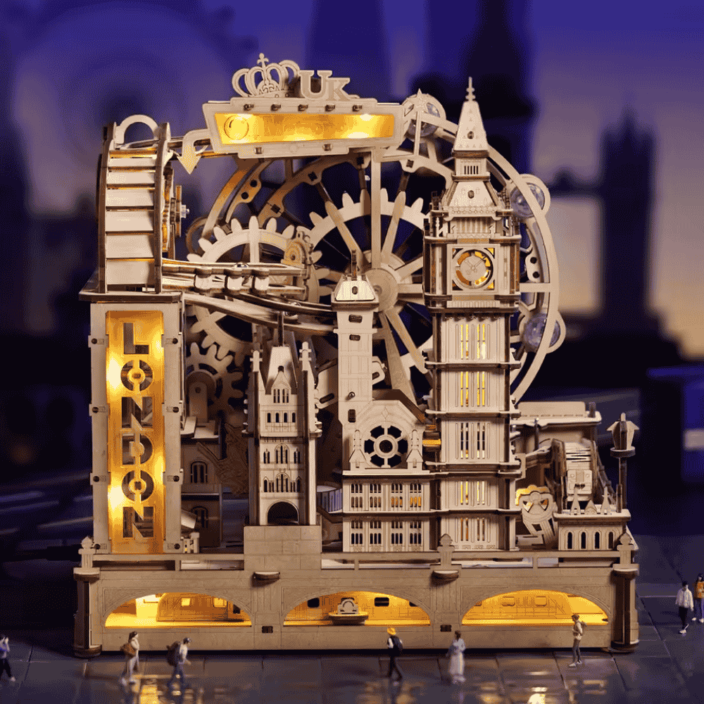 Maquette en bois : Londres