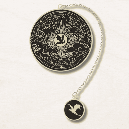 Marque-page en métal à motif de Dragon EcoCraft