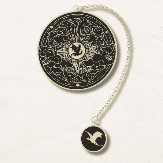 Marque-page en métal à motif de Dragon EcoCraft