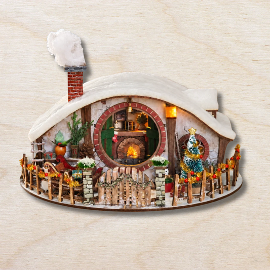 Maison Miniature Kit : Magic Ring Snow House