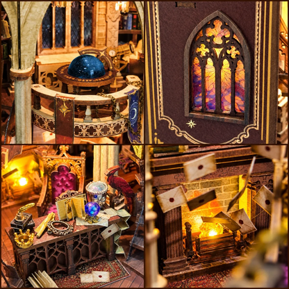 Maison miniature Kit : Chambre de collection magique
