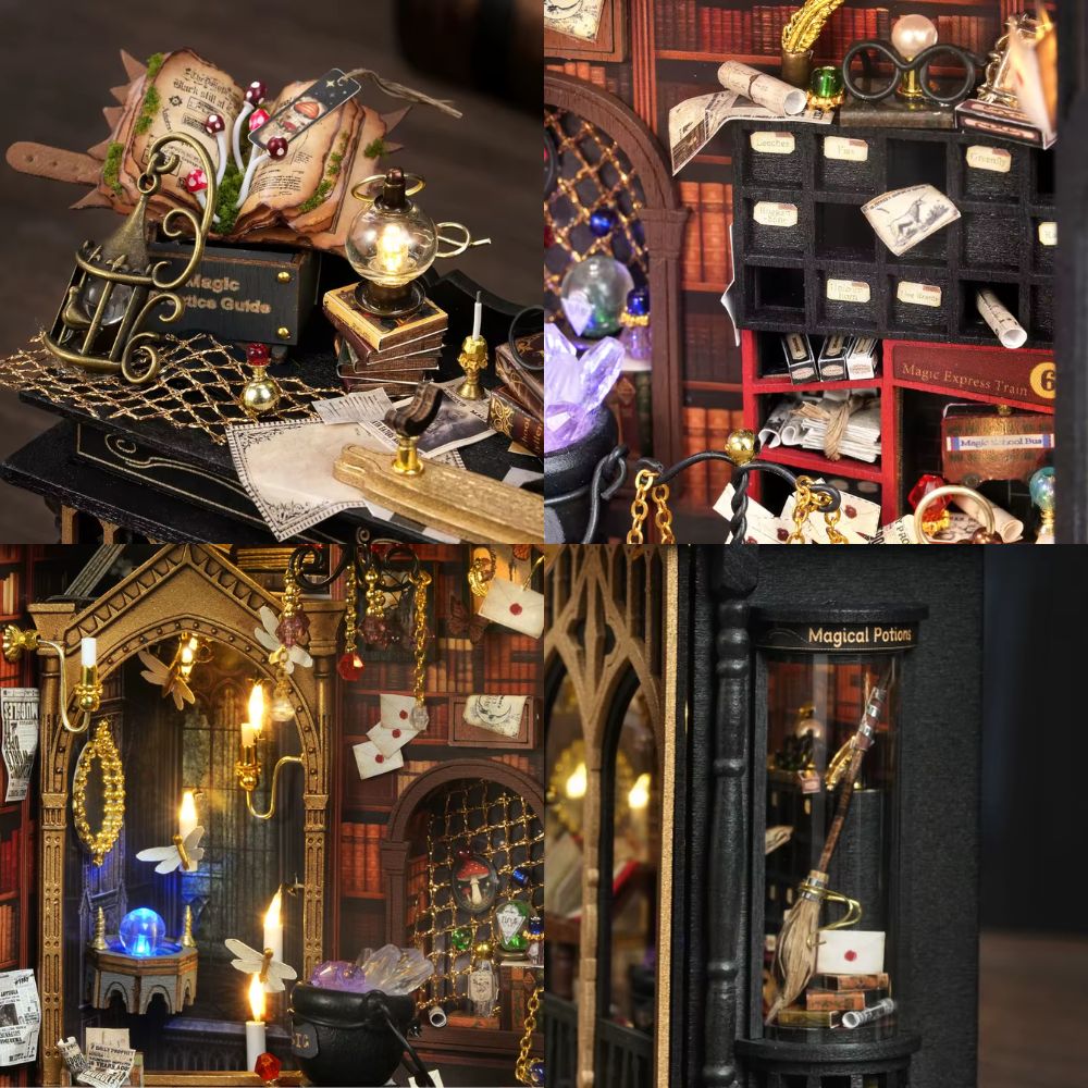DIY Miniature House : The Magic Study