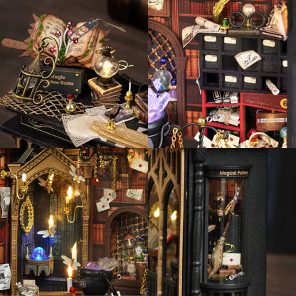 DIY Miniature House : The Magic Study
