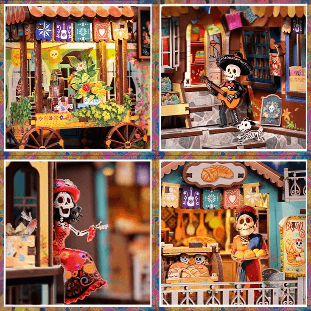 Book Nook : Plaza de los muertos EcoCraft