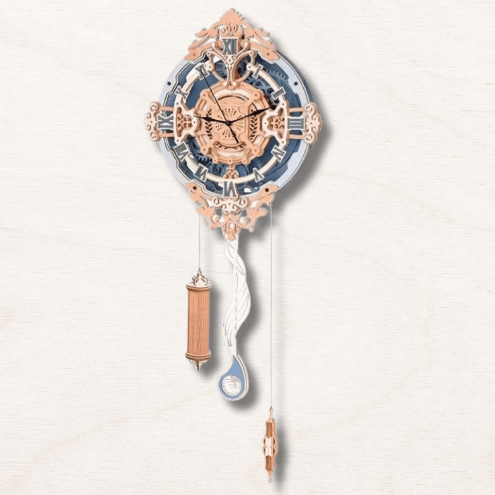 Puzzle 3D Bois Horloge Mécanique Renaissance