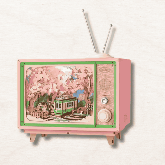 Puzzle 3d en bois sakura