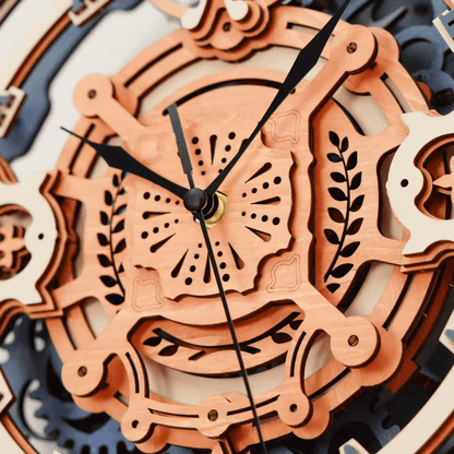 Puzzle 3D Bois Horloge Mécanique Renaissance EcoCraft