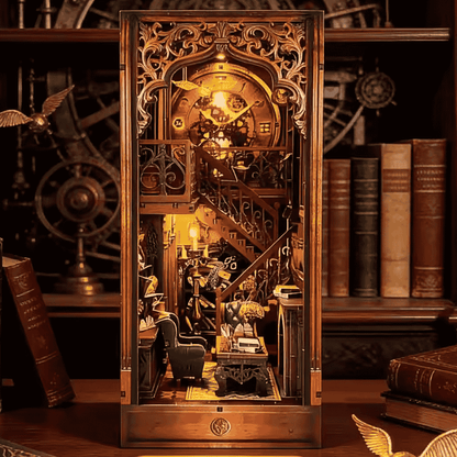 kit DIY book nook harry potter premium cadeau collector dark academia 