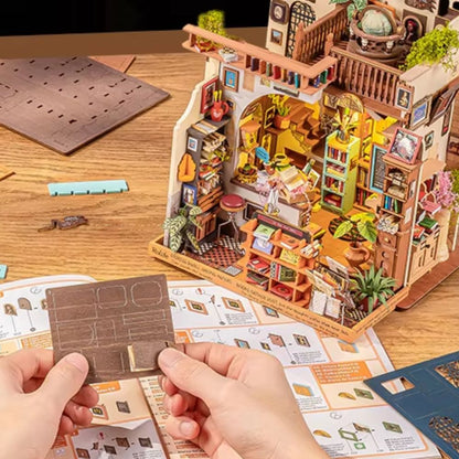 Puzzle 3d en bois : Pagestory Books