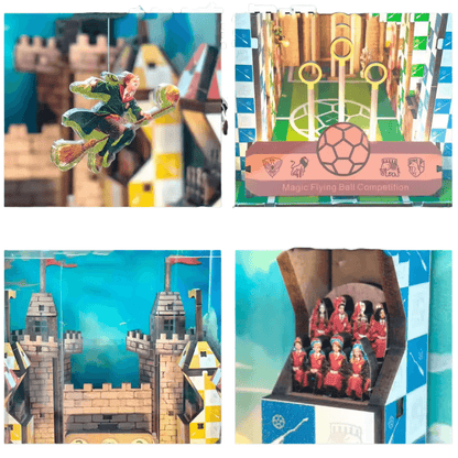 Book Nook Quidditch EcoCraft