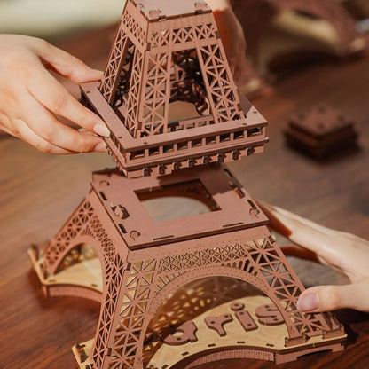 tour eiffel puzzle en bois 3D 