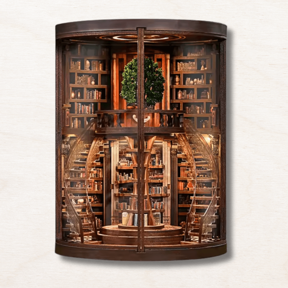 Book Nook Wisdom Rings EcoCraft
