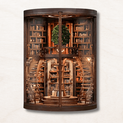 Book Nook Wisdom Rings EcoCraft