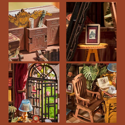 Book nook bibliothèque