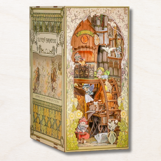 Book Nook avec des fées