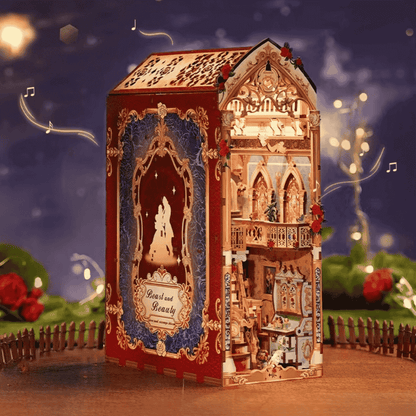 Book nook :  la belle et la bete EcoCraft
