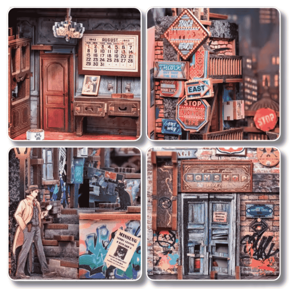 book nook detective agency EcoCraft