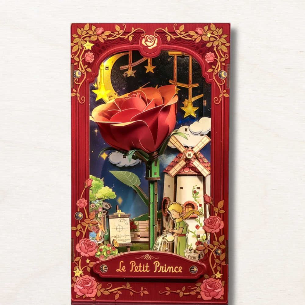 Book Nook Petit Prince : My One and Only Rose