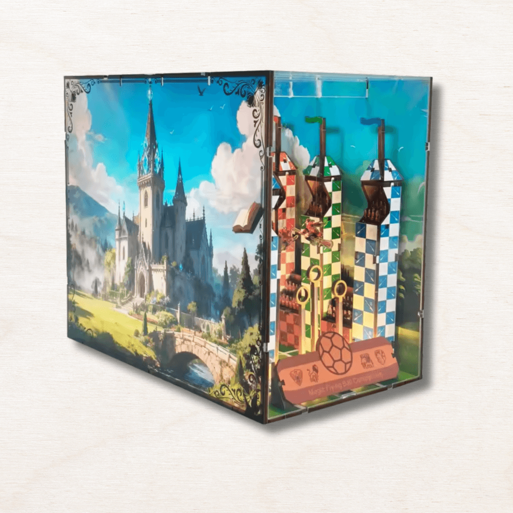 Book Nook Quidditch EcoCraft