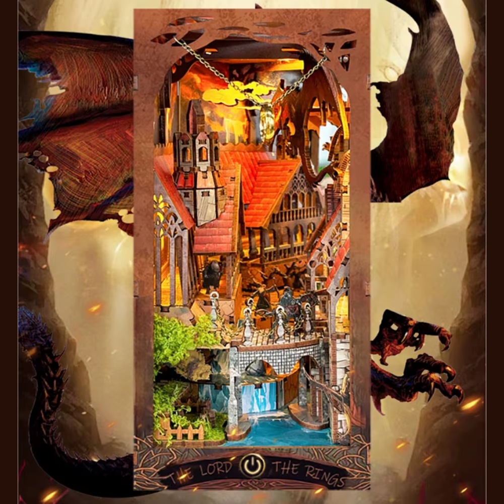 book nook style lord of the rings