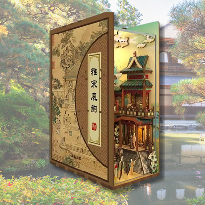 Book Nook : Temple Asiatique