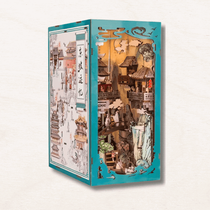 Book Nook : temple Japonais