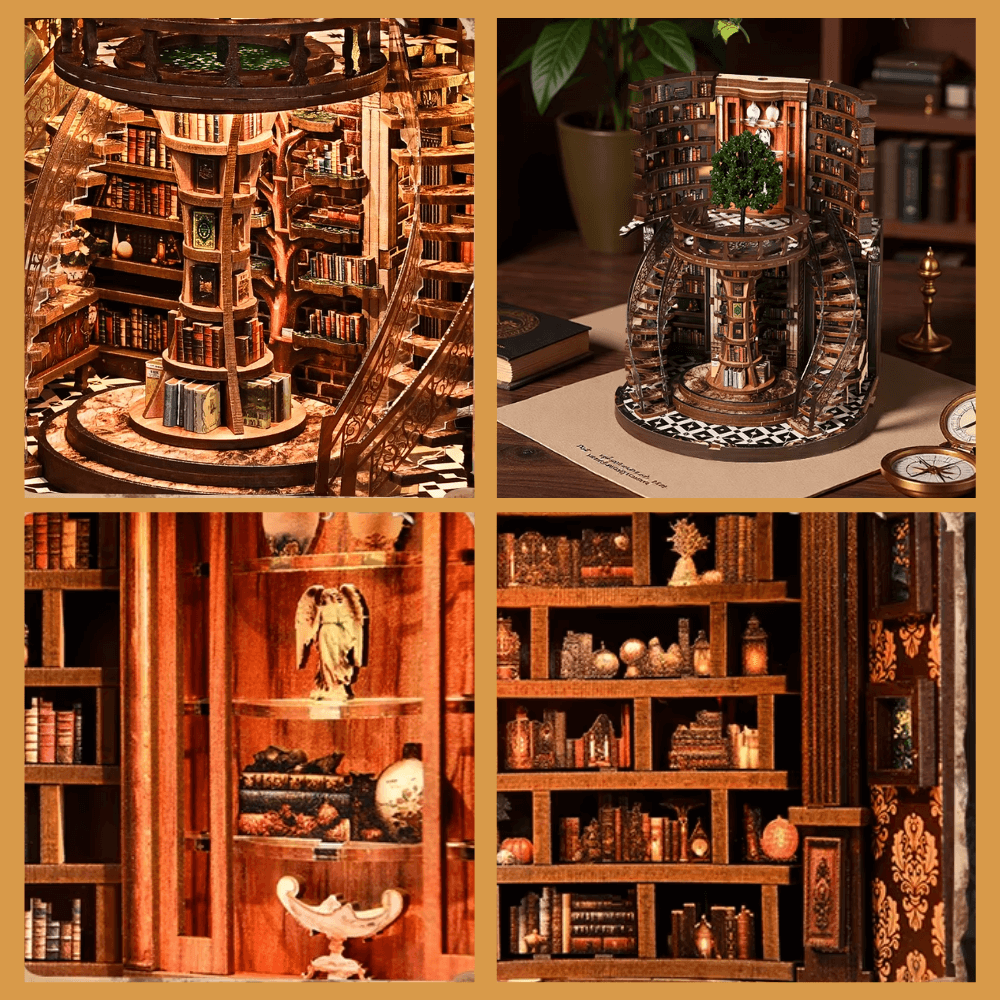 Book Nook Wisdom Rings EcoCraft