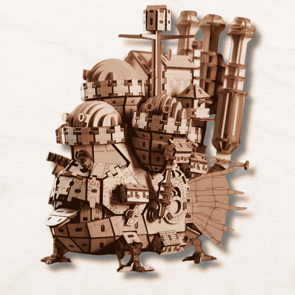 book nook ghibli : Le château ambulant EcoCraft