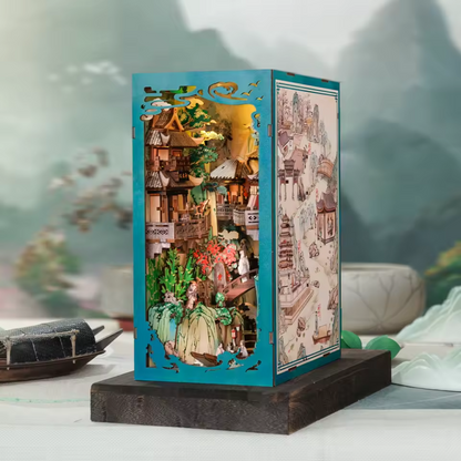Book Nook : temple Japonais