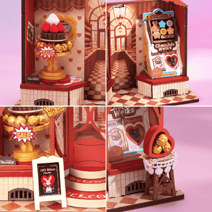 Maison Miniature : Chocolaterie
