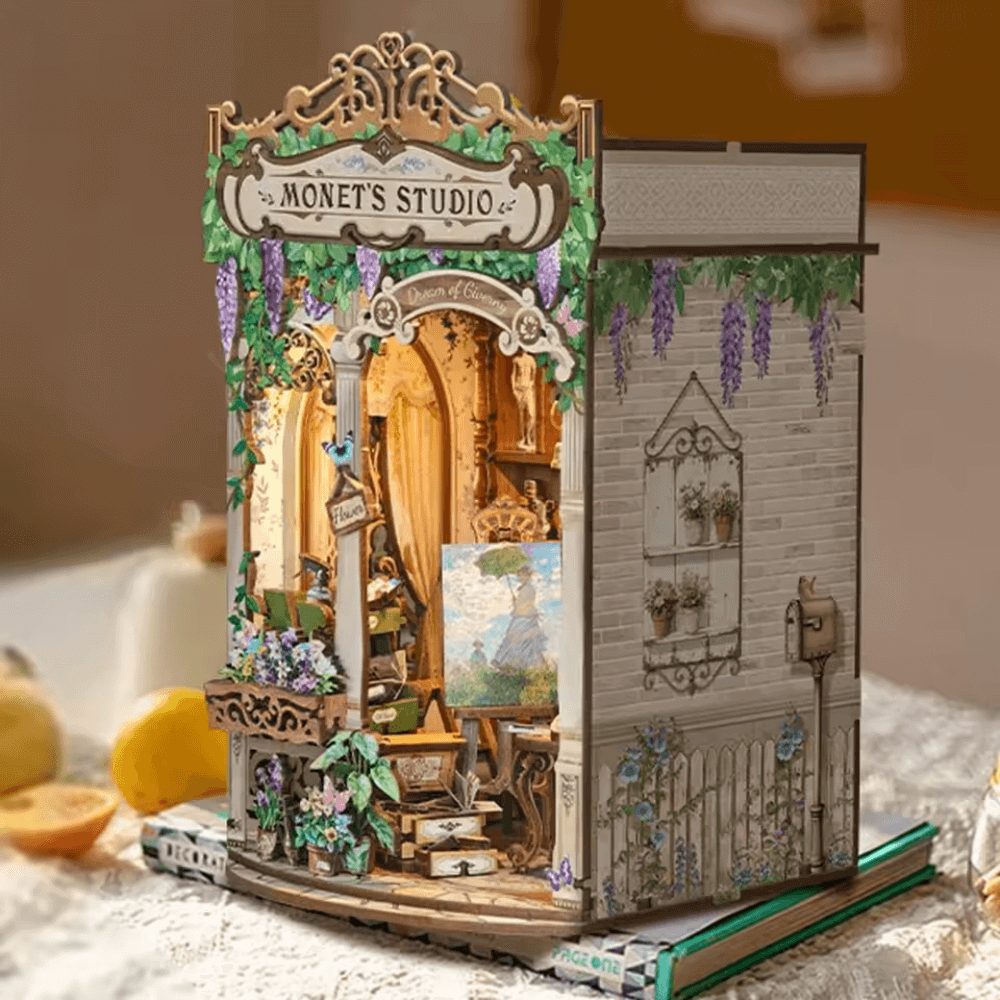 Book Nook : studio de Claude Monet EcoCraft