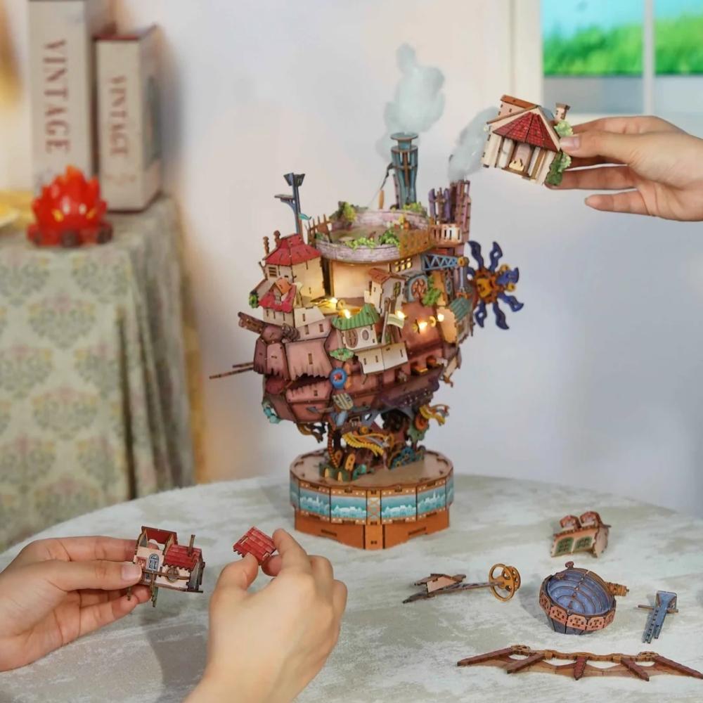 Puzzle 3D  Ghibli : Howl's Moving Castle