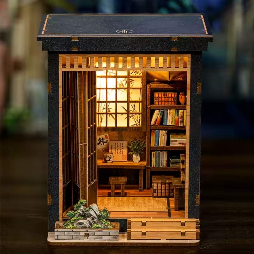 maison jardin japonnais miniature