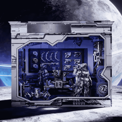 Book nook Station spatiale internationale EcoCraft