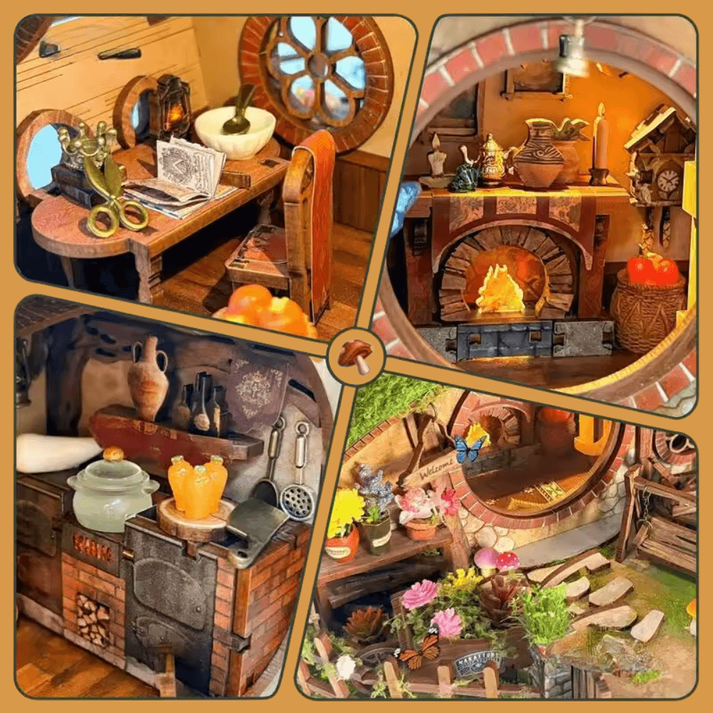 Book Nook Hobbit EcoCraft
