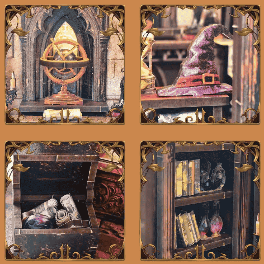 Book Nook Cabane Magic EcoCraft