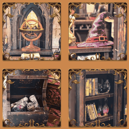 Book Nook Cabane Magic EcoCraft