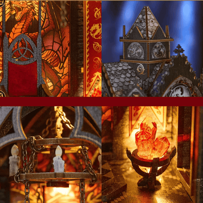 Book Nook Fourth Wing EcoCraft