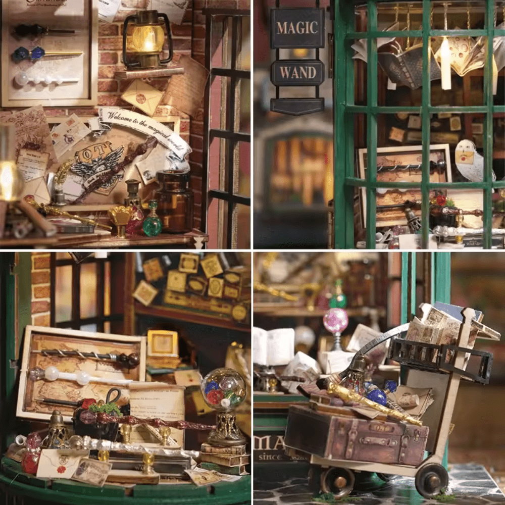 kit construction maison miniature - Magic Wand EcoCraft