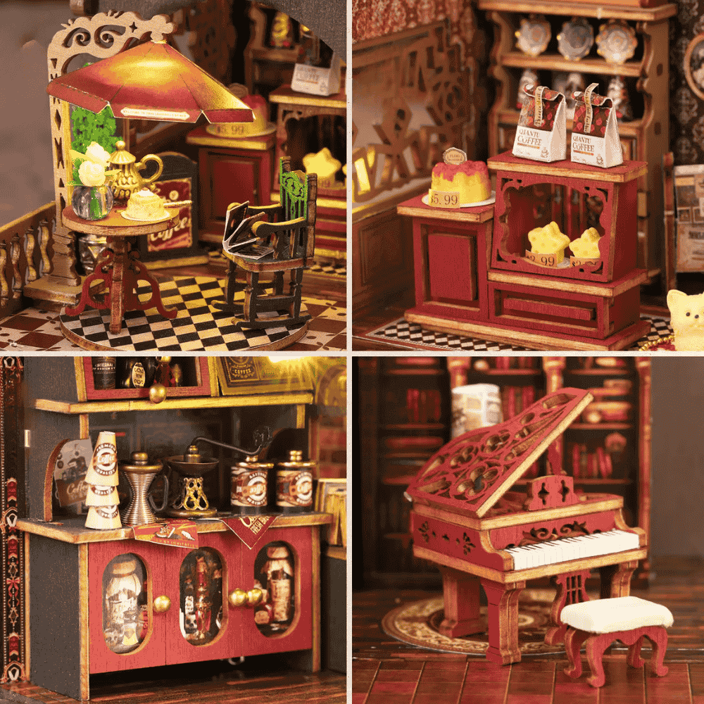 Maquette en bois diy : Magic Coffe