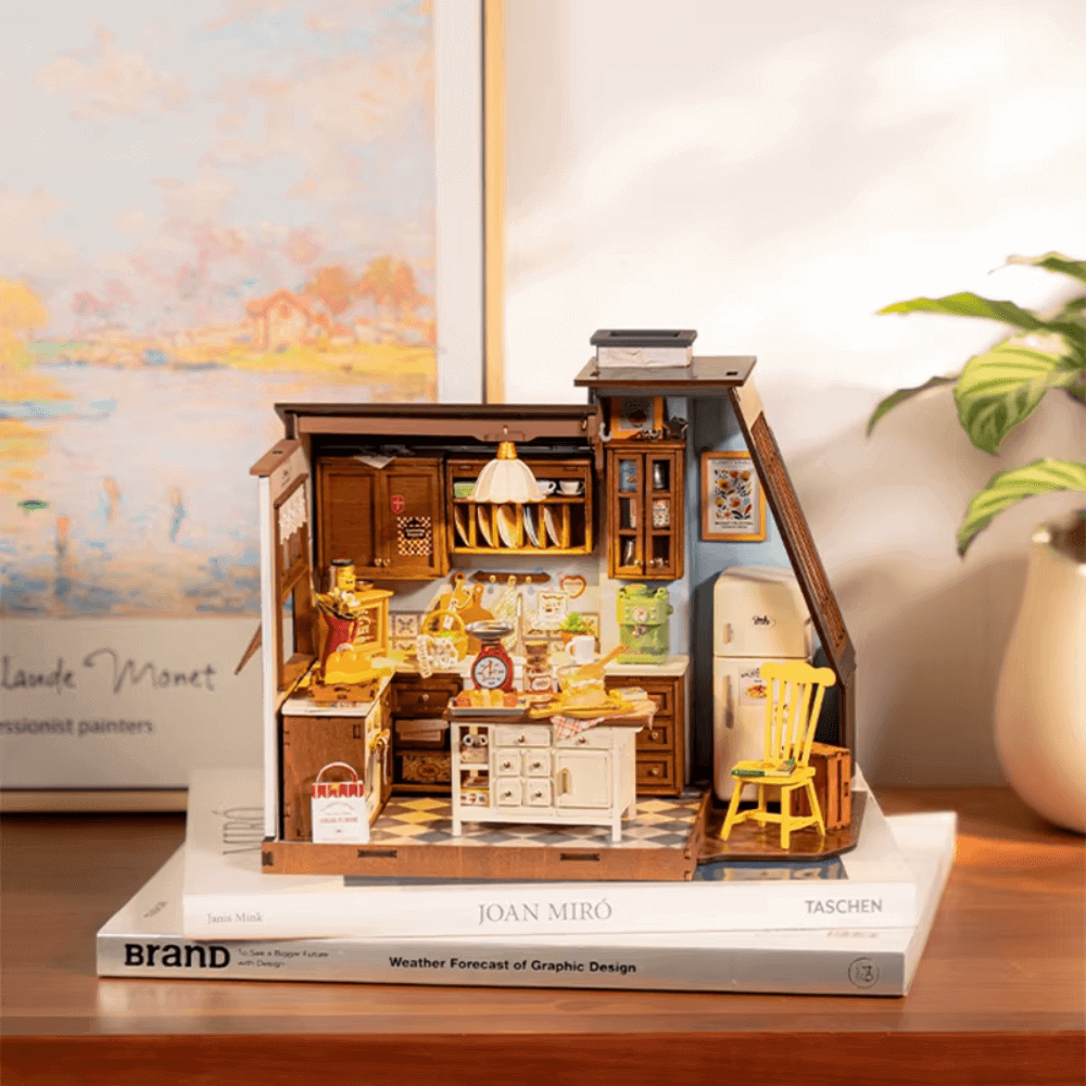 Maison Miniature à construire : Café EcoCraft