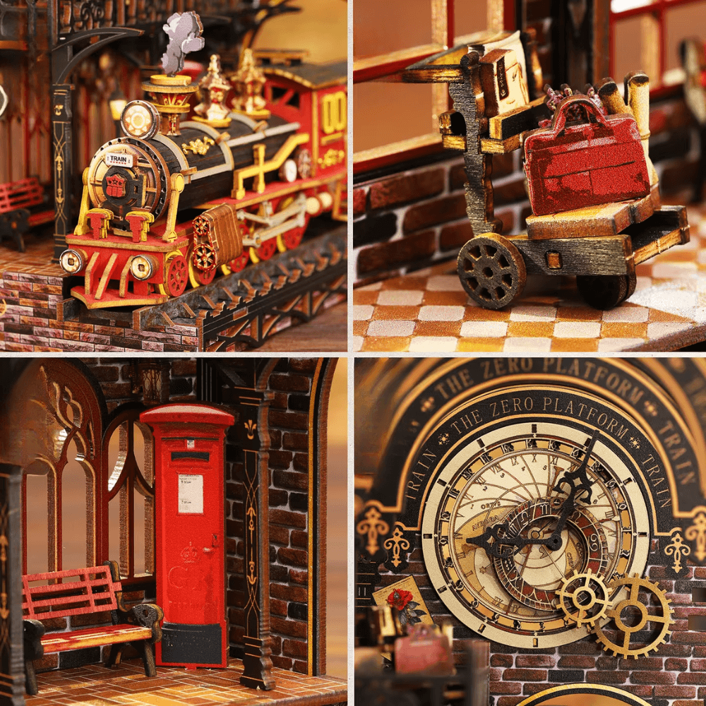 Maison Miniature Train - ZERO PIATFORM EcoCraft