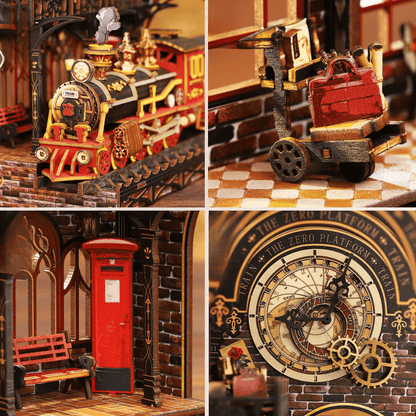 Maison Miniature Train - ZERO PIATFORM EcoCraft