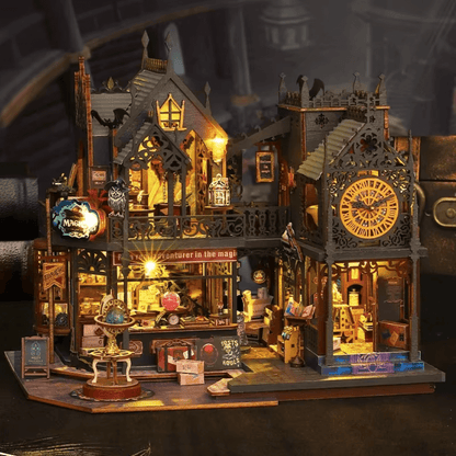 maison miniature école des sorciers EcoCraft