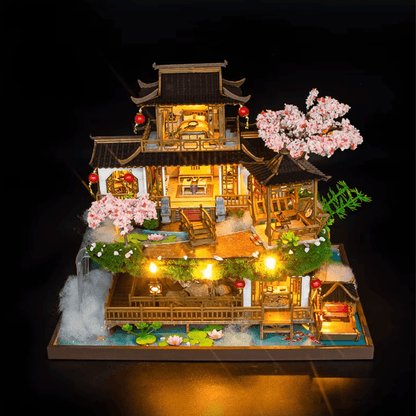 Maison miniature : jardin japonnais