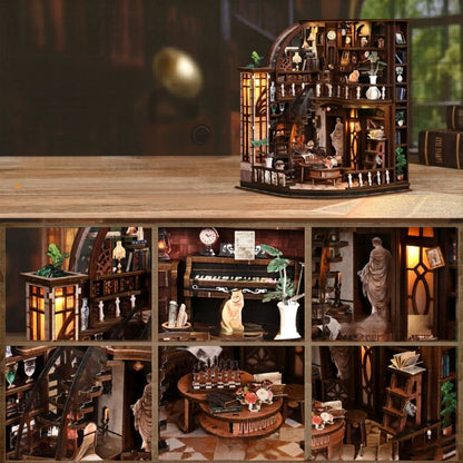 Maison Miniature : Bacchus Bookstore