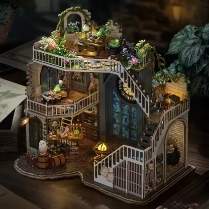 Maison miniature cathédrale