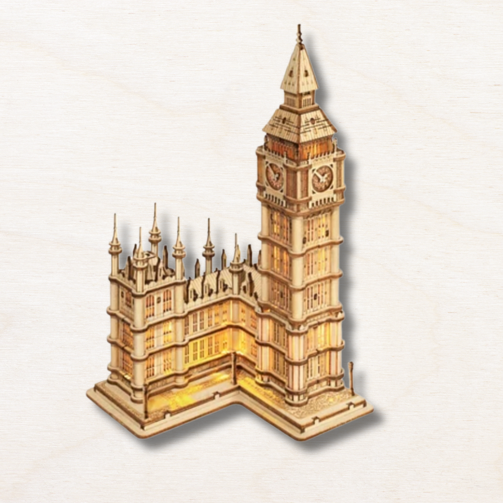 Maquette en bois : Big Ben !